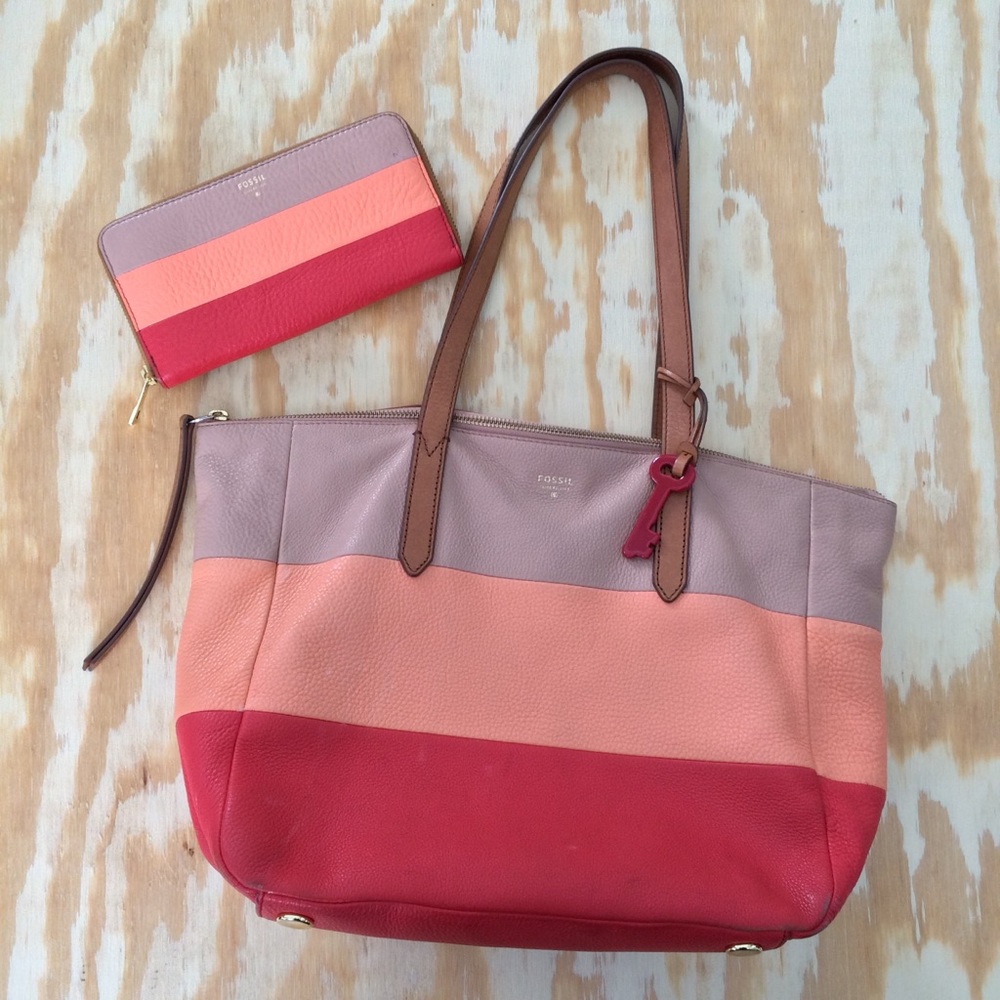 Fossil Purse and Wallet Set